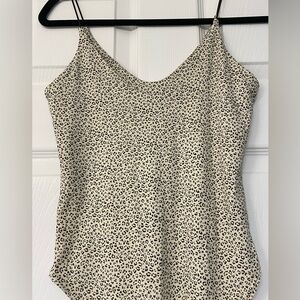 Cheetah print body suit, size xs, gently worn